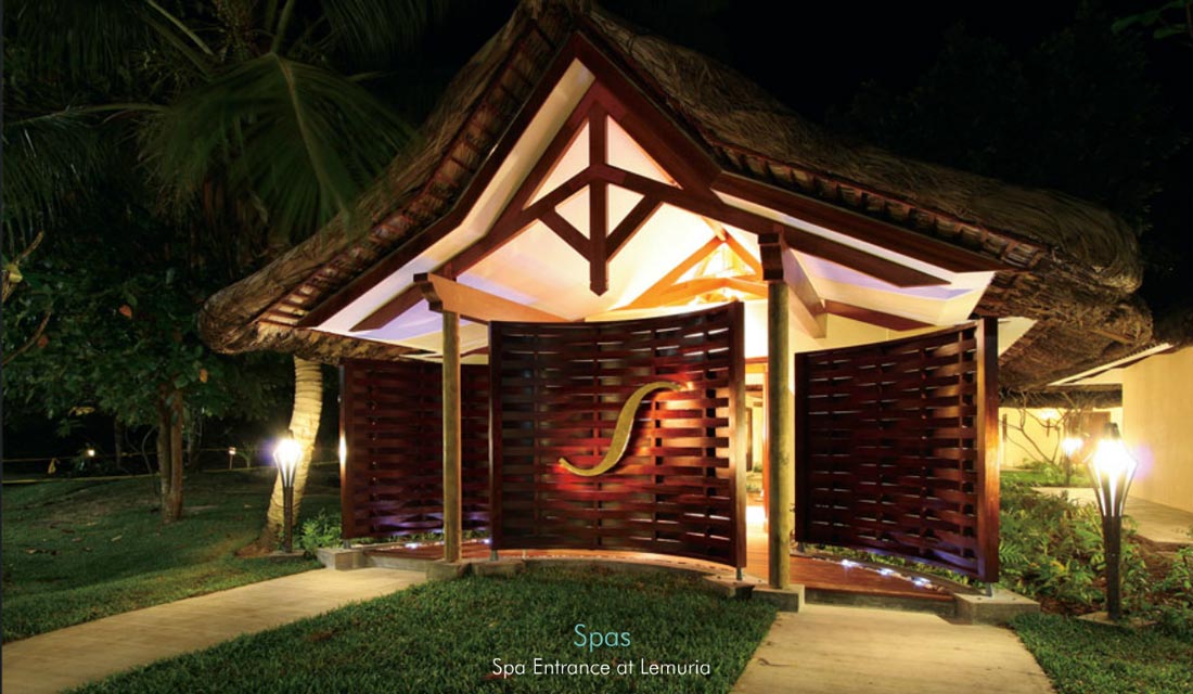 Spa Entrance at Lemuria