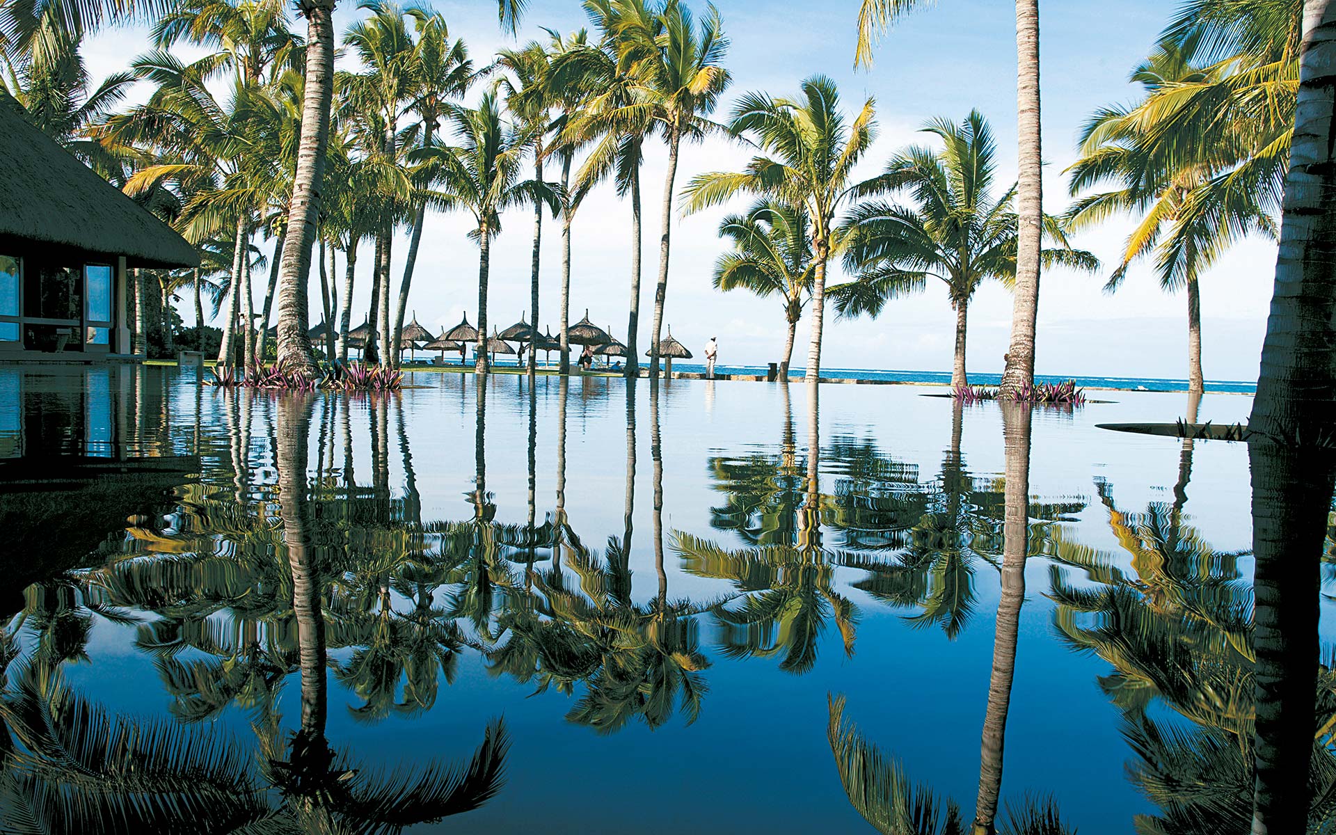 Landscaping and water form an integral part of our architecture.